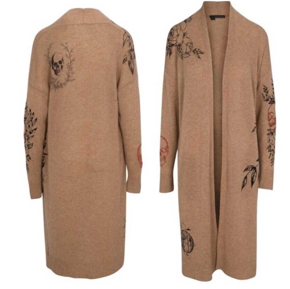 SKULL CASHMERE EVISKULL CASHMERE EVIE CARDIGAN